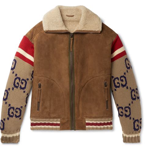 gucci sheepskin shearling jacket|Gucci blazers for women.